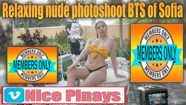 Sofias relaxing nude photoshoot